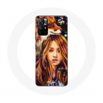 &Uuml;mbris Xiaomi Redmi Note 11s 5G Blackpink Ros&eacute; plakati Fanart jaoks