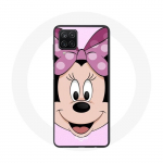 Coque Samsung Galaxy A12 Minnie Mouse Dessin anim&eacute; rose