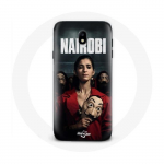 &Uuml;mbris Samsung Galaxy J7 2017 La casa de papel Nairobi 4. hooaja jaoks