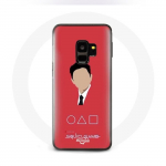 &Uuml;mbris Samsung S9 pluss Squid Game Series jaoks