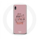 &Uuml;mbris Samsung Galaxy A10 Elite 5. hooaja plakatitegelaste Fanart logo jaoks