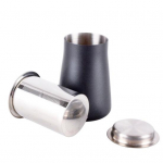 Coffee Sifter peenv&otilde;rk hea filtreeriva efektiga roostevabast terasest kohvipulbri s&otilde;elfiltri konteiner kaanega Home Cafe h&otilde;be