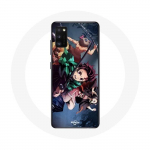 Coque pour Samsung Galaxy S20 Tanjiro Nezuko et Inosuke Slayer Kimetsu no Yaiba Manga - Maniacase
