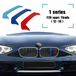 3PCS Car 3D M Styling esiv&otilde;re trimmi kaitseraua katte riba ribad kleebised kate BMW F20 8 9 11 varraste 1 seeria v&auml;liskujundus F20(12-14)11rods