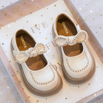 V&auml;ikelapsed T&uuml;drukud Kingad Laste Korterid PU Lakknahast Laste Kleit Kingad Pehme Armas Printsess Magus liblikas&otilde;lmidega kikilips Uus 36 must