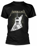 Metallica Papa Hett Kitarr Must T-s&auml;rk Metal Hetfield Unisex T-s&auml;rk S