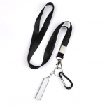 Alumiiniumisulamist kohtuniku vile kaelapaelaga karabiin Valju heli kaasaskantav v&auml;litreening elluj&auml;&auml;miseks jalgpall korvpall spordiviled kuldne