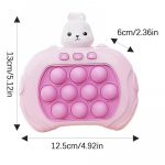 Quick Push Bubbles m&auml;ng, m&auml;ngukonsooli sensoorsed m&auml;nguasjad, naljakad Whac-A-Mole m&auml;nguasjad, stressi ja &auml;revust leevendav m&auml;nguasi t&auml;iskasvanutele ja lastele Rabbit