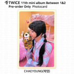 KAKS KORDA 11. minialbum 1&ndash;2 Chaeyoungi fotokaardi postkaardi Polaroid POB-kleebis Photocard - POB #01