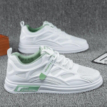 Valged jalatsid hingavad kerged vulkaniseeritud korterid suvised meeste kausaalsed Zapatillas hombre korterid 39