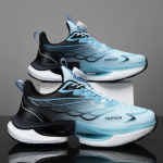 Meeste jalan&otilde;ud Uued jooksutossud Meeste hingavad popkorni talla pehmendusega jooksujalatsid 45