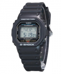 Casio G-Shock Digitaalne Vaikne Rihm Kvarts DW-5600UE-1 200M Meeste Kell must