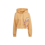 Adidas FW22 Stella McCartney Kapuutsiga Jakk Naistele &Uuml;ler&otilde;ivad Kollane IB5890 L