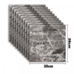 3D plaaditud telliskivi seinakleebis isekleepuv veekindel vahttapeet 10tk 35x30cm 10PCS