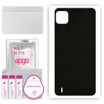 apgo Protective Skin Sticker for the back compatible with Wiko Y62, Wrap Film, Foil, Vinyl - Pattern Matrix