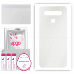 apgo Protective Skin Sticker for the back compatible with LG K41S, Wrap Film, Foil, Vinyl - Pattern Matte Transparent