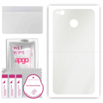 apgo Protective Skin Sticker for the back compatible with Xiaomi Redmi 4 (4X), Wrap Film, Foil, Vinyl - Pattern Matte Transparent