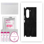 apgo Protective Skin Sticker for the back+sides compatible with Samsung Galaxy Z Fold 5, Full Wrap Film, Foil, Vinyl - Pattern Black Camo