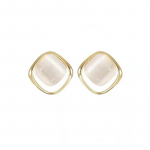 Prantsuse elegantsed lihtsad l&auml;ikiva kullav&auml;rvi kassisilmadega kivik&otilde;rvar&otilde;ngad naistele trendidisaineri aksessuaarid Korea moeehted kuld