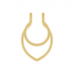 V&otilde;ltsitud vaheseinar&otilde;ngad Kunstninar&otilde;ngad r&otilde;ngas roostevabast terasest kunsthuulek&otilde;rvad ilma augustamisklambrita vaheseina ninar&otilde;ngad v&otilde;ltsitud augustamise ehted 1