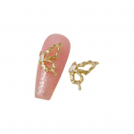 1 tk k&uuml;&uuml;nte DIY kuubik kolmem&otilde;&otilde;tmeline tsirkooniumoksiidi l&auml;ikiv v&otilde;lu glitter kukkumisvastane k&uuml;&uuml;nte kunst kingitus liblikas pleissing B