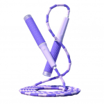 Adjustable Jump Rope Professional Segmented Adjustable Jumping Rope Anti-Skid Unisex Jumping Training Rope Training Supplies 1pcs lilla
