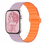 Magnetiline silikoonrihm Huawei kella Fit 3 k&auml;ev&otilde;ru randmepaelale Huawei kella Fit2 tarvikutele Redplacement rihma kellarihma rihmad For Huawei Fit 3