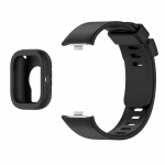 Silikoonrihm Redmi kella 4 rihma ja pehme korpuse kaitsega Asenduskellarihma tarvikud Redmi Watch 4 spordik&auml;ev&otilde;ru Redmi Watch 4