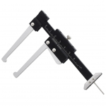 Auto piduriketta s&uuml;gavusm&otilde;&otilde;tur rullid ja rehvimustri s&uuml;gavusm&otilde;&otilde;tur 0-60 mm meetriline nihik 8.9*11.8cm must