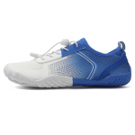 Veejalatsid naistele ja meestele Veejalatsid Quick Dry Barefoot Water Aqua Outdoor Sport Beach Bassein Ujumine Surf Sukeldumine Unisex kalastusjooga veejalatsid 44 valge/sinine