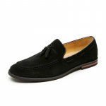 Elegantsed kingad Meeste Klassikaline Kleit Loafers Meeste Br&auml;ndi Kingad Moda Italiana Seemisnahast tutt-nahast kingad Formaalne Mocassim Masculino Couro 38