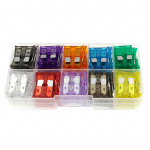 100 tk autokaitsmete valikukomplekt Blade-t&uuml;&uuml;pi autokaitsmed standard- ja minisuuruses 100PCS