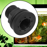 Threaded Bulkhead Adapter Practical Reusable Easy to Install Water Tank Connector Sturdy for Ponds
