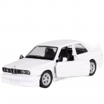 1/36 Skaala BMW M3 1987 M&auml;nguauto Mudelid Sulam Valatud Avatavad Uksed Tagasit&otilde;mmatav Retro S&otilde;idukimudelid Lastele Poistele Kingitused Kollektsioon valge
