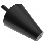 Koonusekujulise suitsulekkeanduri &otilde;hu sisselasketoru v&otilde;i v&auml;ljalasketoru diagnostika suitsulekke testi jaoks must