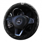 Auto roolikatted Kergesti paigaldatav Crystal Crown Auto interj&ouml;&ouml;ri tarvikud PU-nahast autostiil E1 X