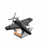 Auto &Otilde;huv&auml;rskendaja P&auml;ikeseenergia Lennuki Dekoratsioon Mini Auto Parf&uuml;&uuml;m &Otilde;hu V&auml;rskendaja L&otilde;hn Auto Lennuki Ornament Auto Aksessuaarid must