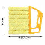 Uus v&otilde;rekardina puhastushari Eemaldatav puhastushari &otilde;hutushari auto akna soone tolmu &otilde;hukonditsioneeri puhastust&ouml;&ouml;riist kollane