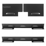 Tuulekaitse Blackstone Griddle'i 17&ndash;36-tollise tuuleklaasi komplekti, 4 roostevabast terasest tuuleklaasi komplekti, mille magnetivaba paigaldust ei ole v&otilde;imalik paigaldada ventileeritava ruudustiku kilp 17inch