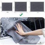 1 tk Super imav autokuivatusr&auml;tik seemisnahast Coral Velvet kahepoolne autopuhastus 30*30cm