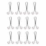 12 tk Pearl Sall Pross Pin Pear&auml;t Sall Sall Daami Moslem Sall Hijab Klambrid valge