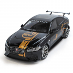 1/18 Jaguar XE SV PROJECT 8 Sulamist Sportauto M&otilde;&otilde;tkavaline Mudelauto Valatud Metallist S&otilde;idukid Simuleeritud Kogumisobjektid Laste M&auml;nguasjad Kingitused must
