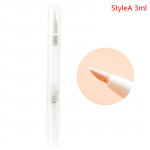 3Ml/5Ml Vedel jumestuskreem jaotuspliiats Rotary Makeup T&uuml;hi pudel pintsliga Kaasaskantavad korduvt&auml;idetavad reisipudelid as the picture