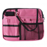 Meditsiini&otilde;de Fanny Pack Multi Pocket Disain koos reguleeritava rihmaga Multifunktsionaalne kaasaskantav v&ouml;&ouml;koht h&otilde;ivatud haiglaprofessionaalidele must