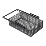 Hanging Pull Out Drawer Basket, Coffee Pod Holder, Container Rack, under Counter Organizer