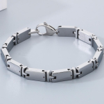 Raskeveokid Tungsten Steel Meeste K&auml;ev&otilde;rud Meestele Naised Kuldne V&auml;rv K&otilde;rge L&auml;ikega 7MM Laius L&uuml;lik Kett K&auml;e K&auml;ev&otilde;ru Meeste Ehted Naistele 22CM h&otilde;be