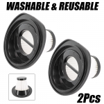 Korduvkasutatavad tolmuimeja filtrid Tolmuimeja tarvikud 2 PACK