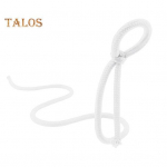 Ujuv veinipudelihoidja Raudtrossiga veiniriiul &uuml;he pudeli riputatava veini vitriinile kodukaunistamise pidude jaoks Baarid K&ouml;&ouml;gid valge