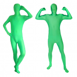 Roheline Chromakey kogu keha fotograafia &uuml;likond unisex roheline &uuml;likond, elastne foto&uuml;likond 180cm roheline