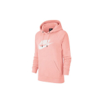 Nike Sportswear Essential &uuml;hev&auml;rviline kapuutsiga vabaaja spordihuppari naistele huppari pleegitatud-korall BV4127-697 XXL